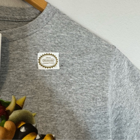 New Nintendo Gray Kids T-Shirt - Picture 6 of 7